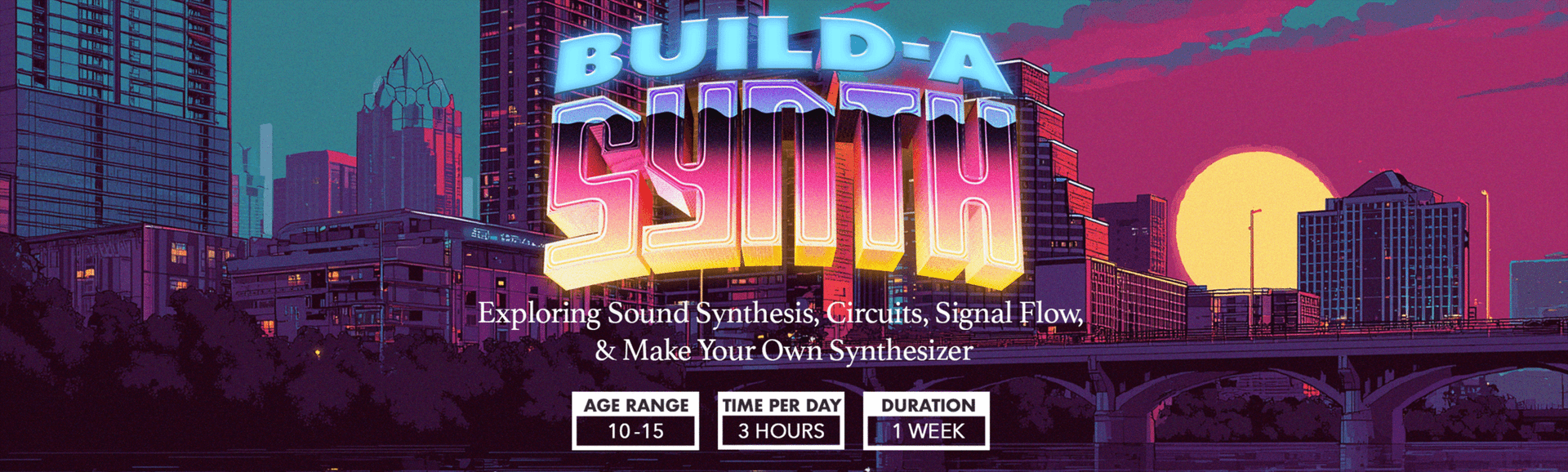 Build-A-Synth camp artwork