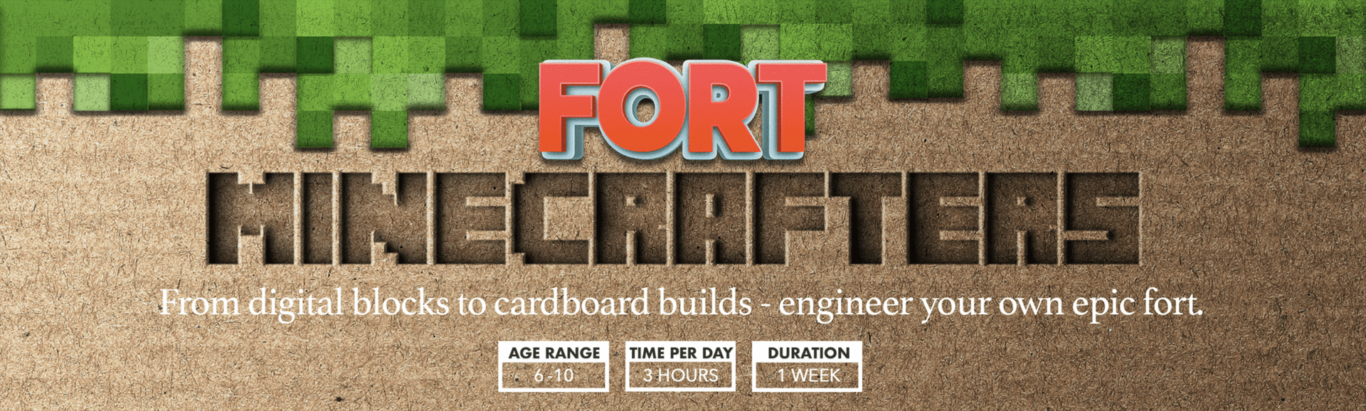 Fort Minecrafters camp artwork